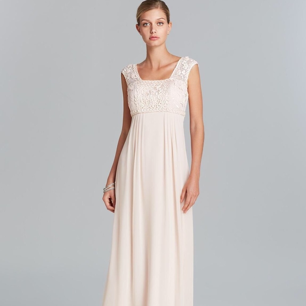 Sue Wong Gown | Size 4 | Empire Waist | Regency